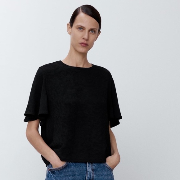 Zara Flowy Blouse - Picture 1 of 7